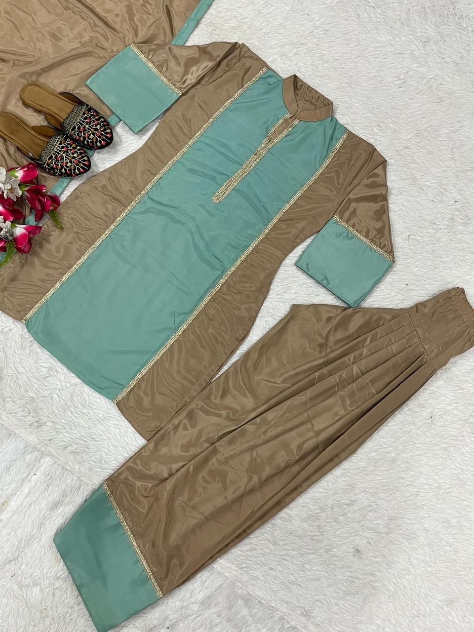 Decent Plazzo & Dupatta Set Best For Outing (MAS_MD_3036)