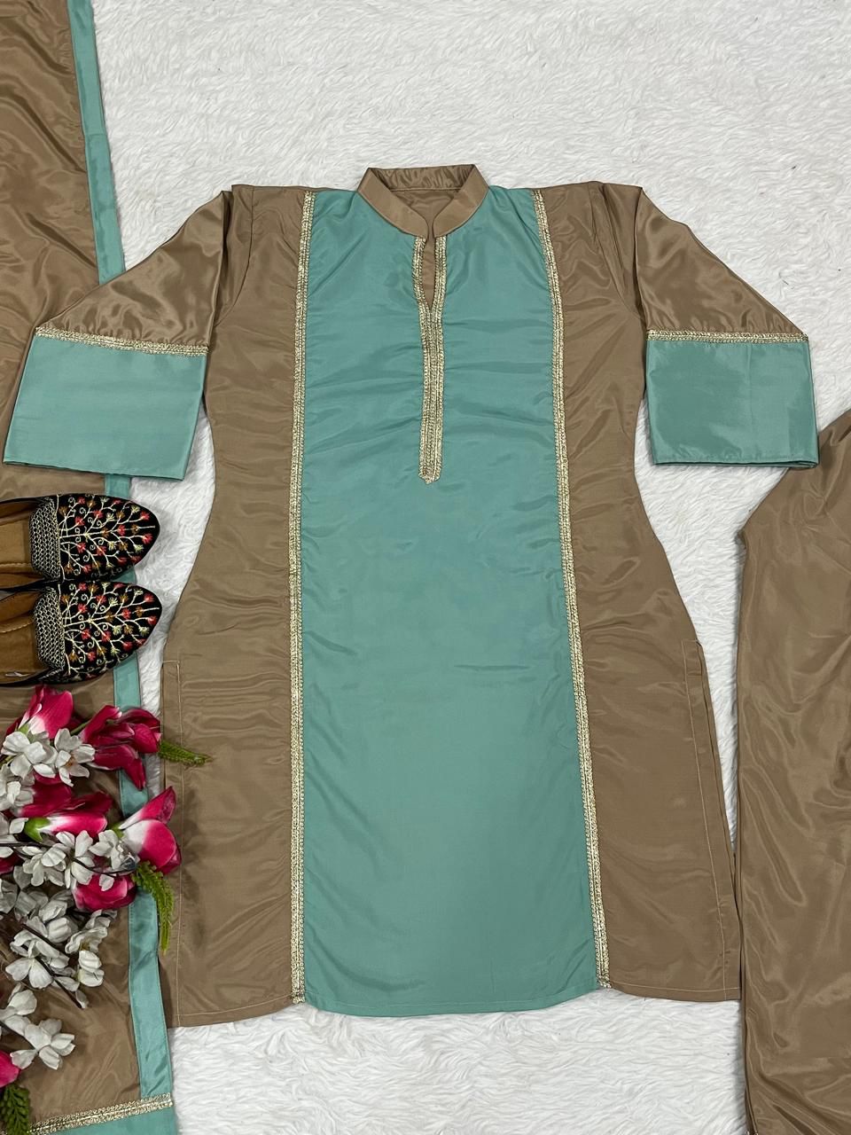 Decent Plazzo & Dupatta Set Best For Outing (MAS_MD_3036)