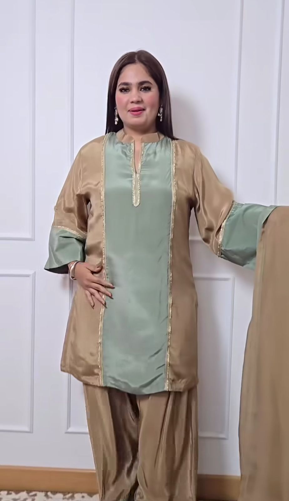 Decent Plazzo & Dupatta Set Best For Outing (MAS_MD_3036)
