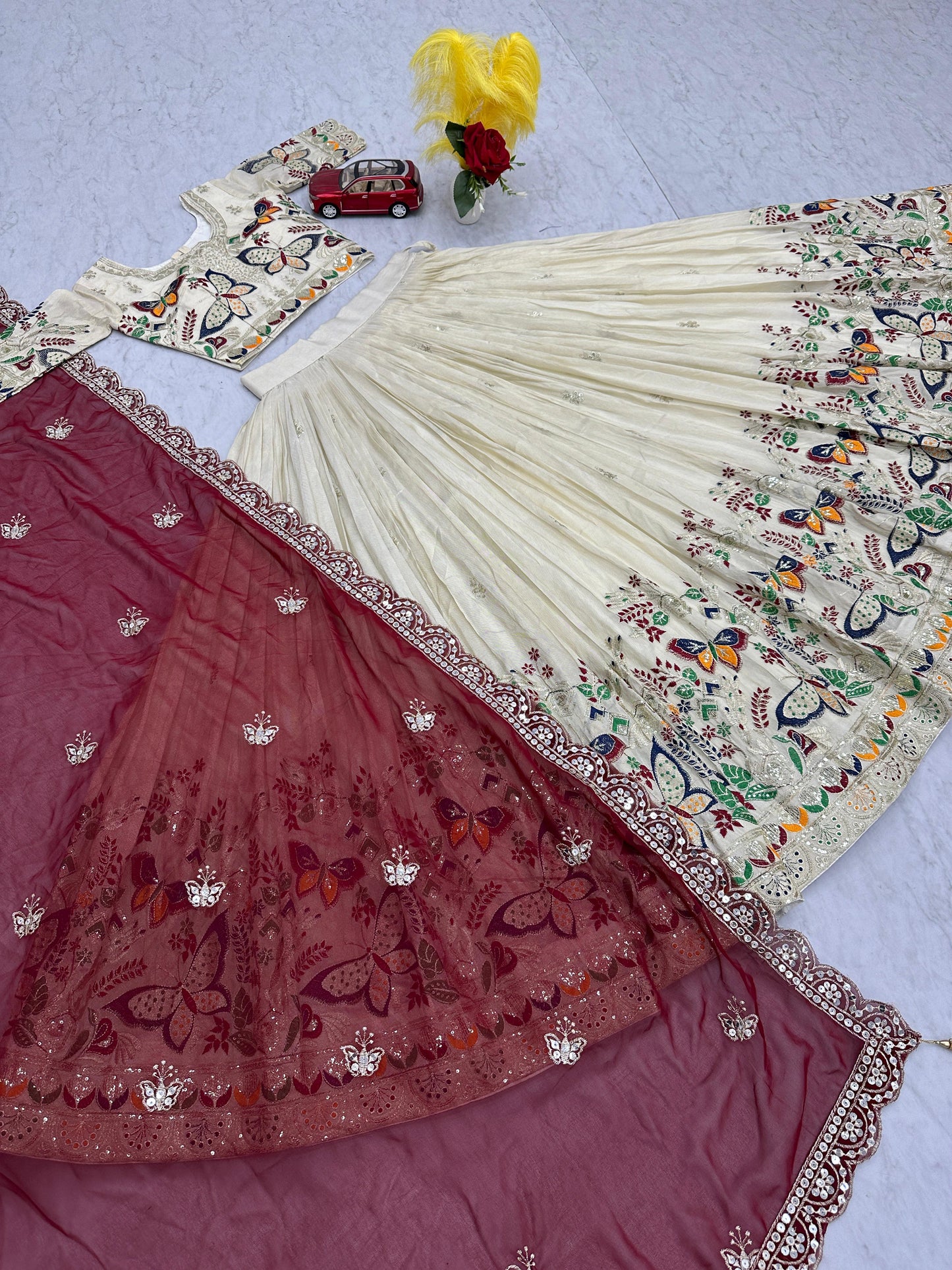 Exclusive wedding Wear Lehenga Choli With Heavy Thread & Sequence work (MAS _PC_491)