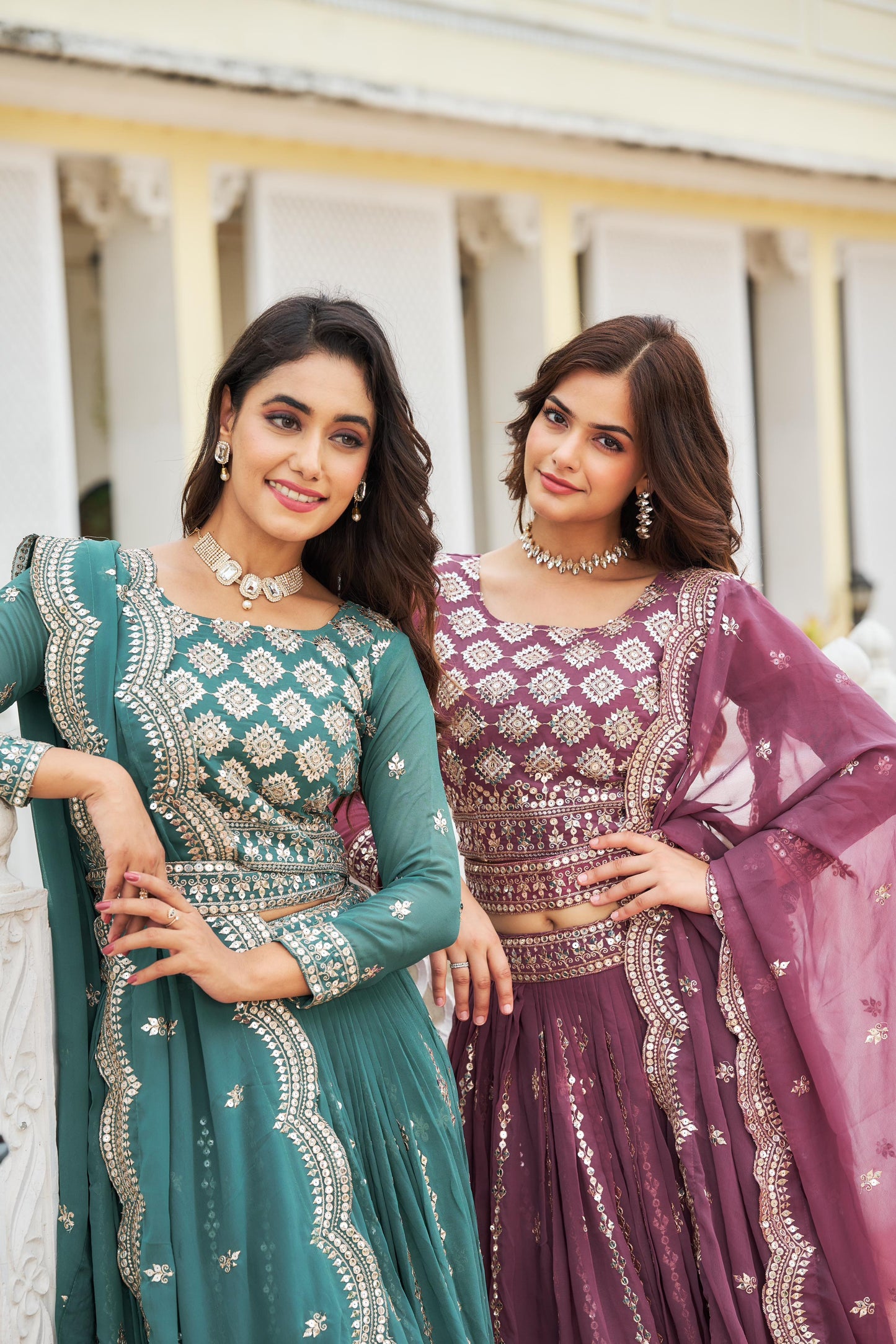 Alluring Pink Lehenga Choli With Heavy Sequence Work (MAS_Ram_026_Pink)