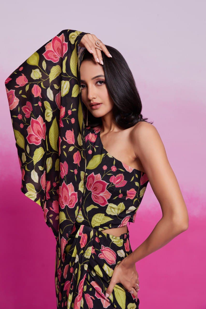 Tready Ready to Wear Printed Co-Ord Set ( MAS_TF_343 )