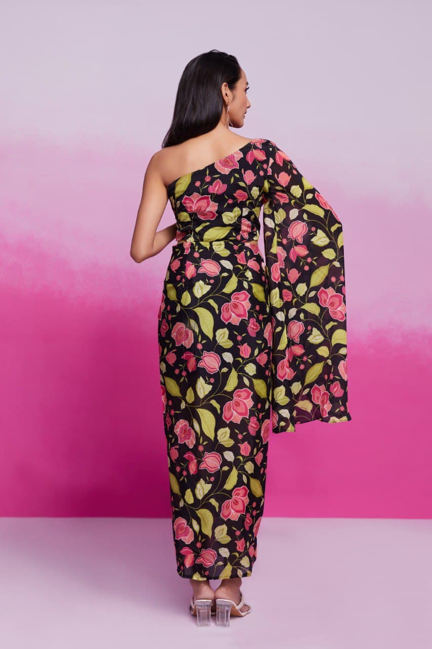 Tready Ready to Wear Printed Co-Ord Set ( MAS_TF_343 )