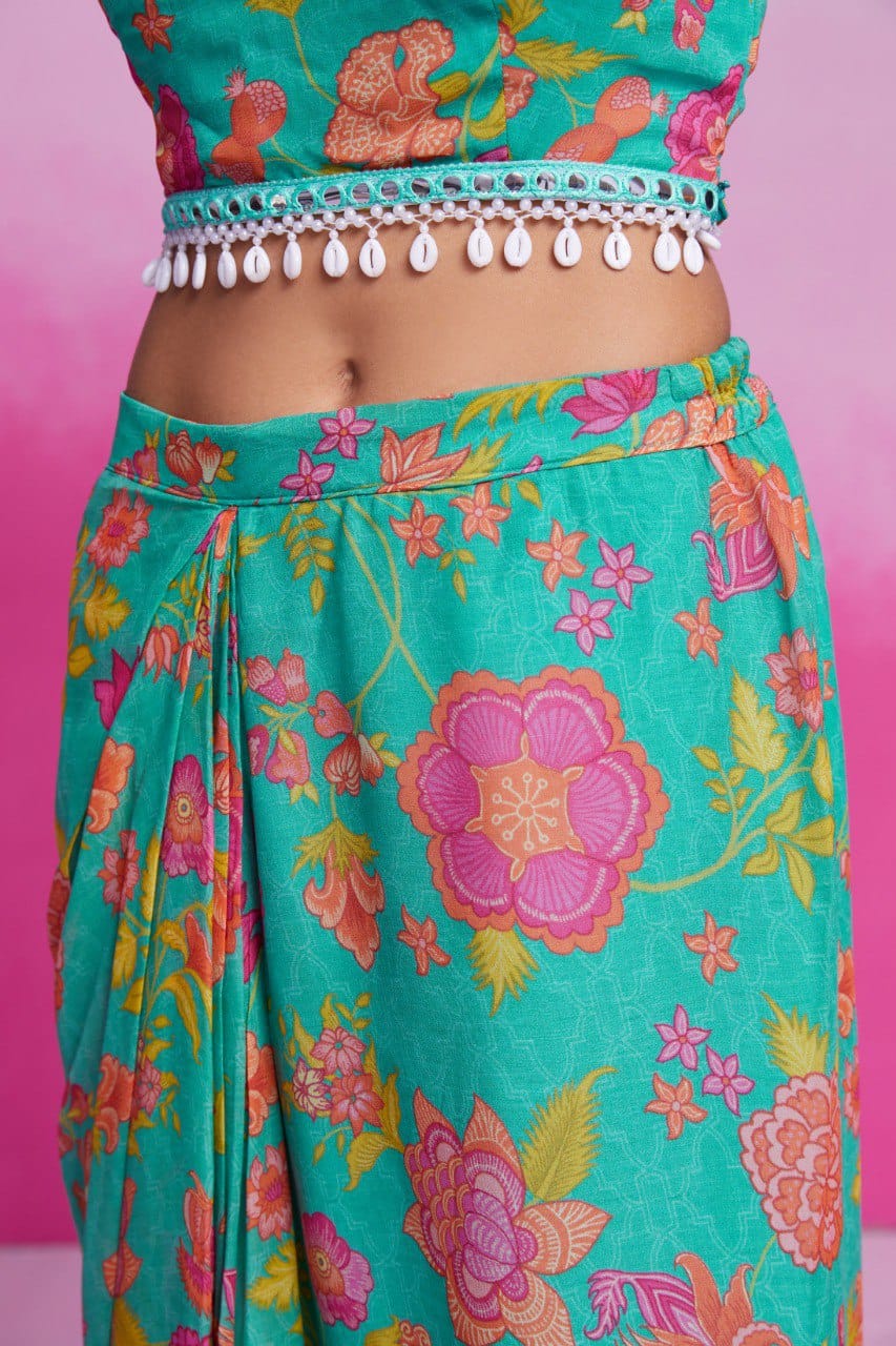 Trendy Ready To Wear Printed Co-Ord Set ( MAS_TF_353 )