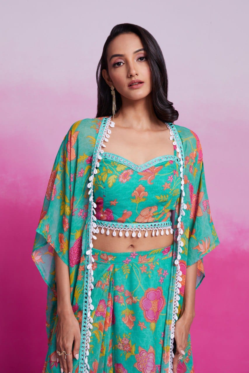 Trendy Ready To Wear Printed Co-Ord Set ( MAS_TF_353 )