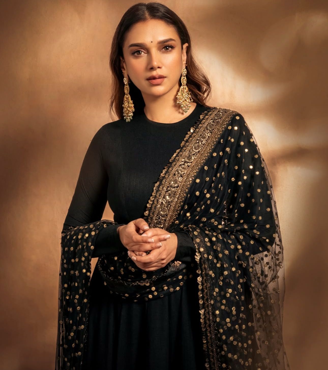 Demanding Heavy Embroidery & Sequence Work Black Party Wear Gown ( MAS_TP_233 )
