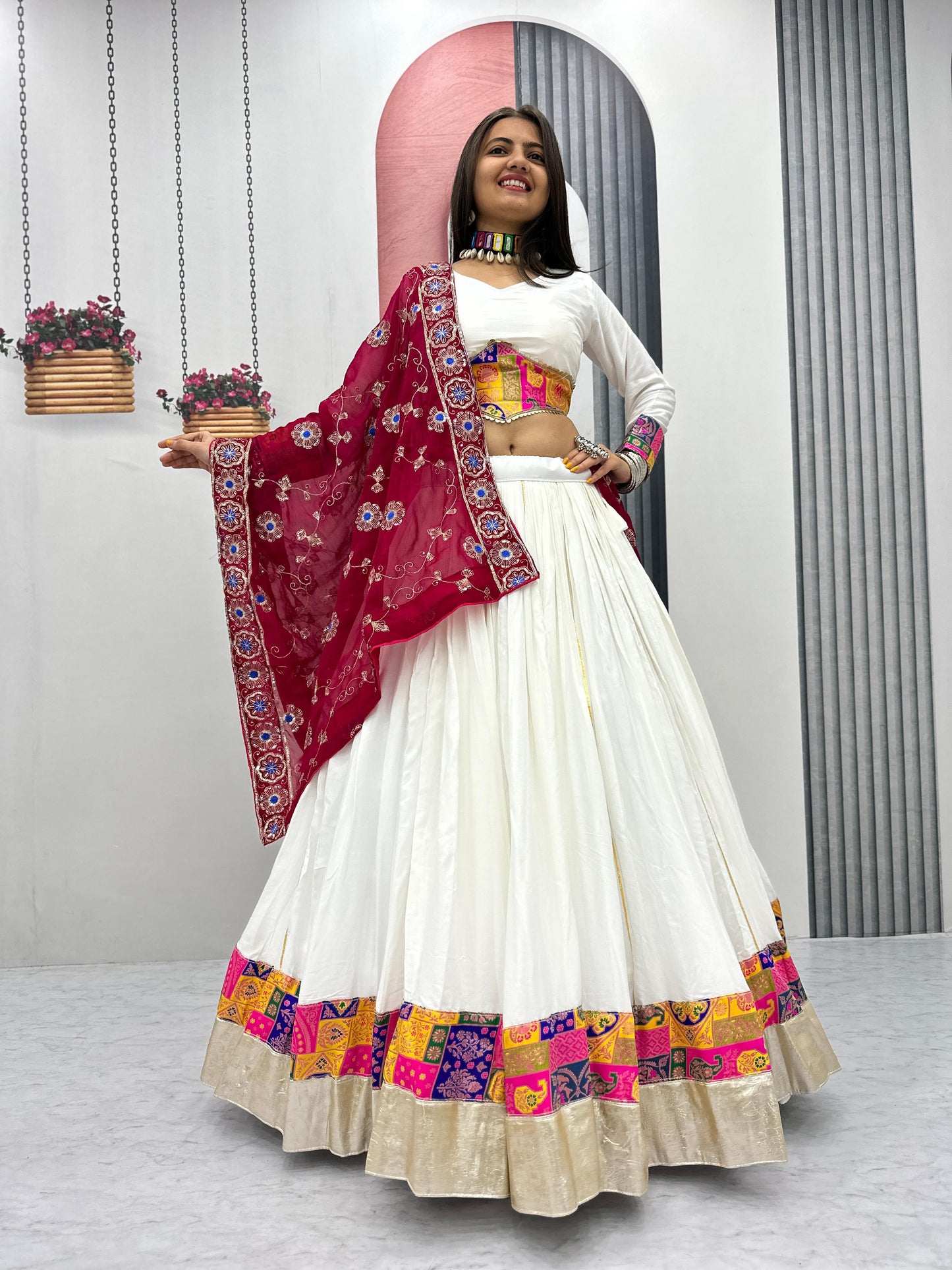 Eye Catching Navratri Special Full Flair Lehenga Choli ( MAS_TP_266 )