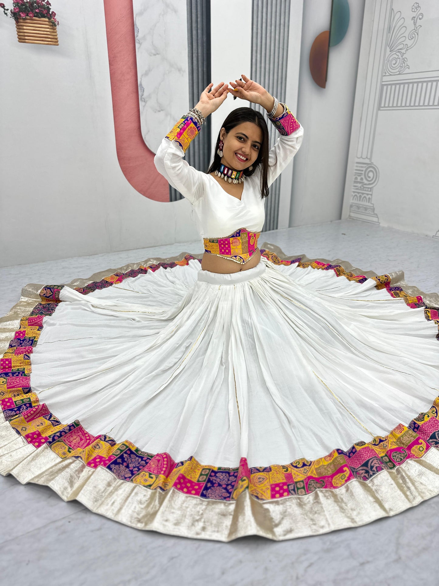 Eye Catching Navratri Special Full Flair Lehenga Choli ( MAS_TP_266 )