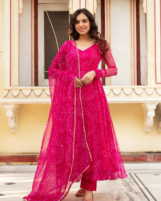 Demanding Pure Georgette Anarkali Suit With Digital Print (MAS_SCnx_1146)