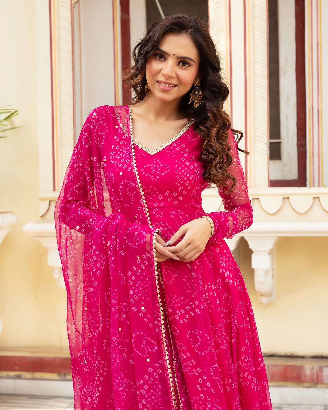 Demanding Pure Georgette Anarkali Suit With Digital Print (MAS_SCnx_1146)