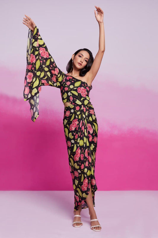 Tready Ready to Wear Printed Co-Ord Set ( MAS_TF_343 )