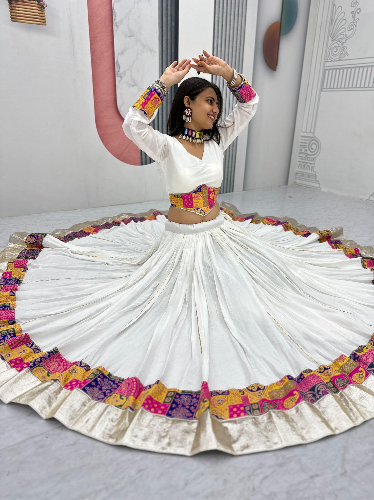 Eye Catching Navratri Special Full Flair Lehenga Choli ( MAS_TP_266 )
