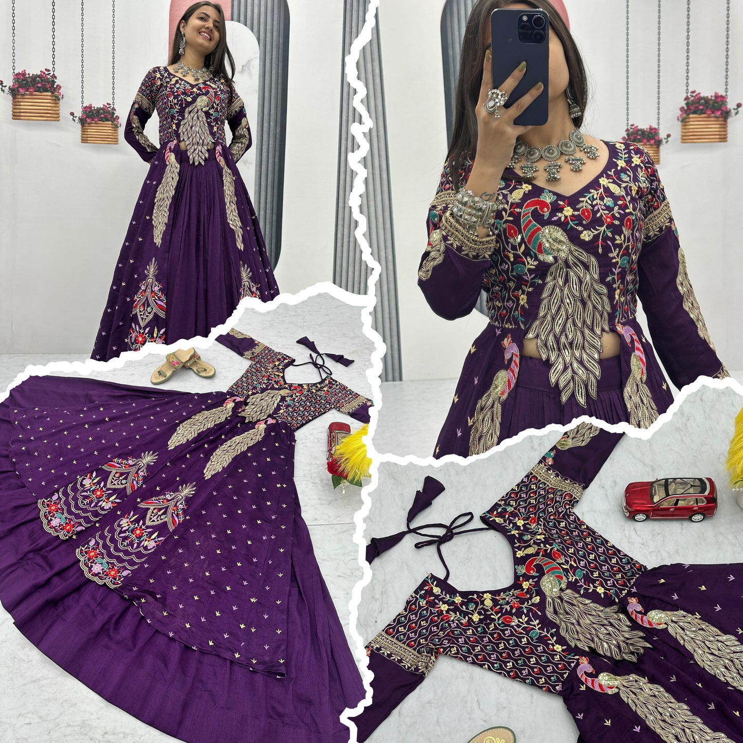 Exclusive Traditional Wear Lehenga Choli With Heavy Thread Work (MAS _PC_528)
