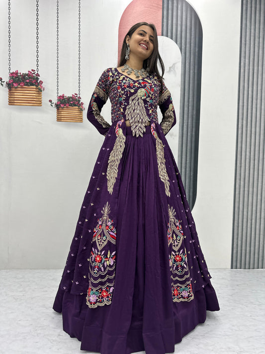 Exclusive Traditional Wear Lehenga Choli With Heavy Thread Work (MAS _PC_528)