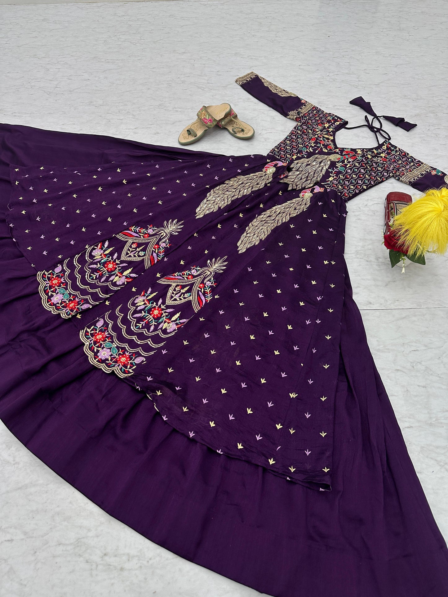 Exclusive Traditional Wear Lehenga Choli With Heavy Thread Work (MAS _PC_528)