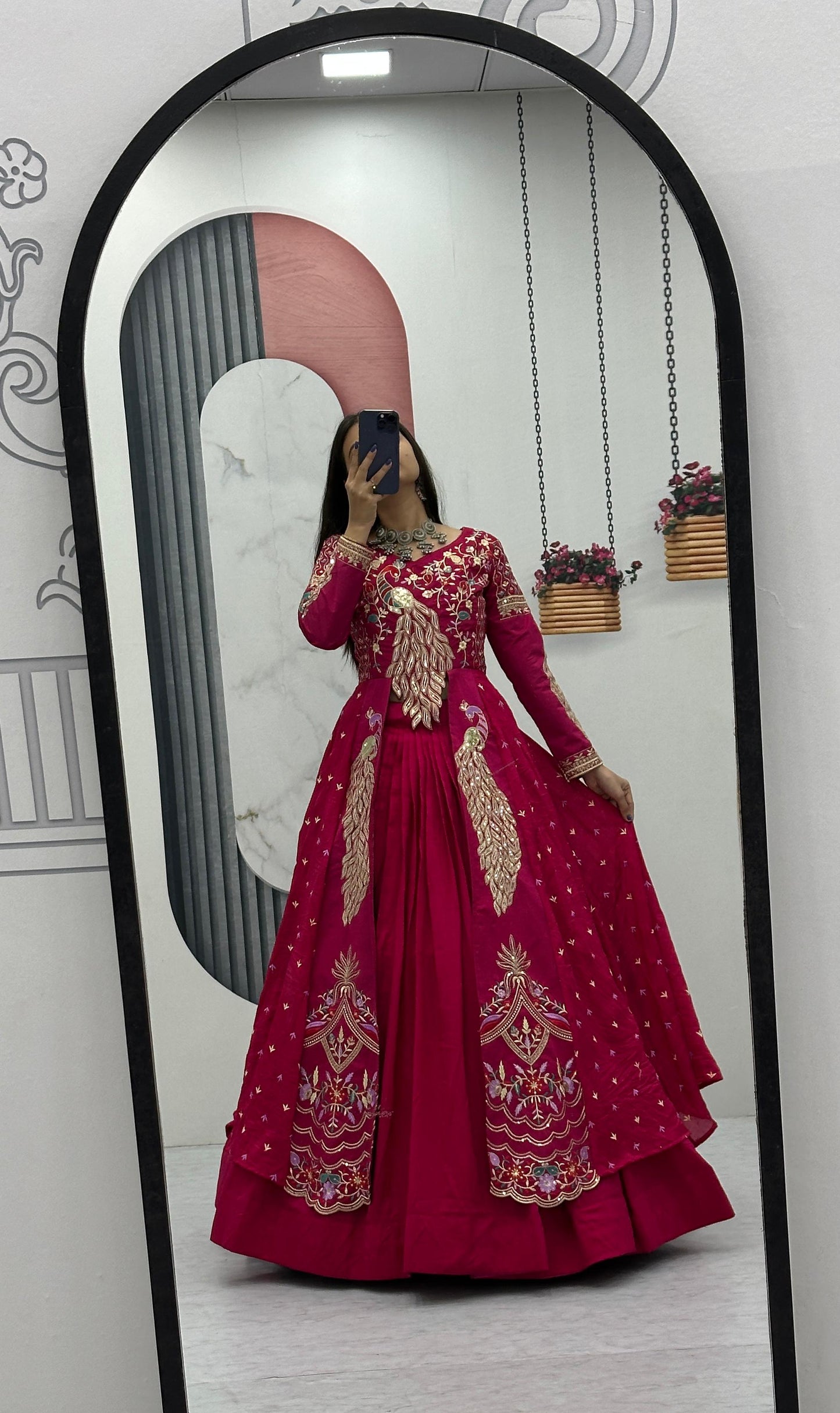 Exclusive Traditional Wear Lehenga Choli With Heavy Thread Work ( MAS _PC_528_PInk )