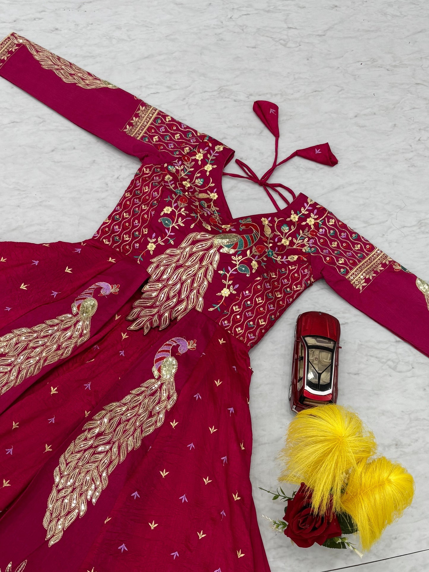 Exclusive Traditional Wear Lehenga Choli With Heavy Thread Work ( MAS _PC_528_PInk )