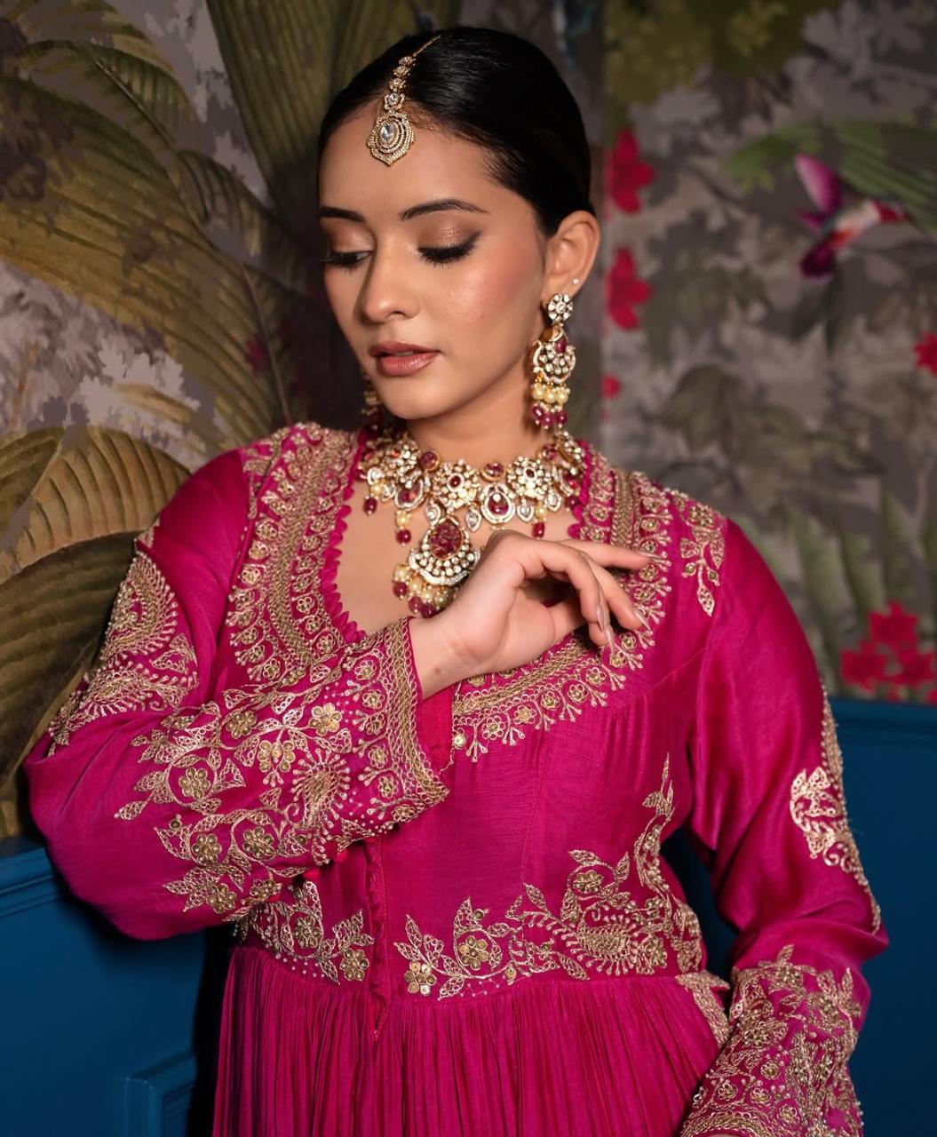 Designer Party Wear Top, Pant & Dupatta Set With Embroidery Sequence Work (MAS_ZD_10097)